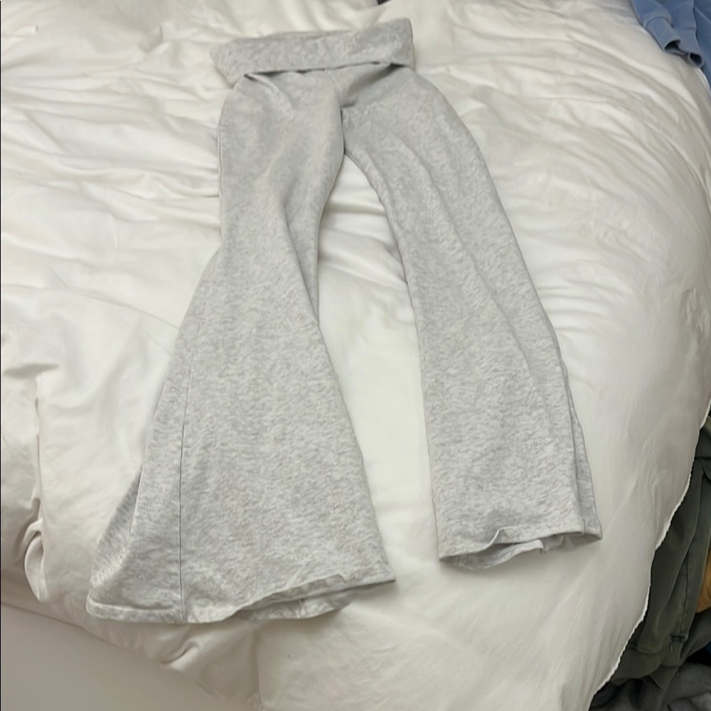 Gray Flared Pants - image 1